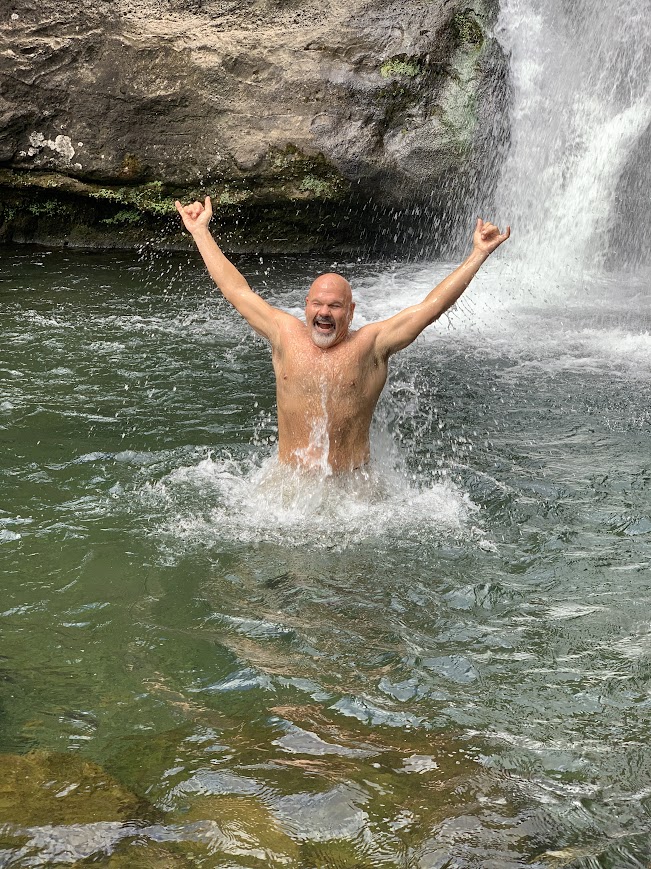 Blue Hole-Weeping Wall Adventure scenic view